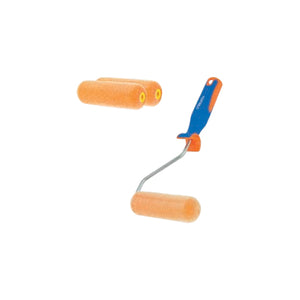 Pack 2 Mini Rodillo Flocado Redondeado 11 cm PENTRILO