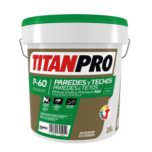 Pintura Vinílica Premium P-60 TITANPRO